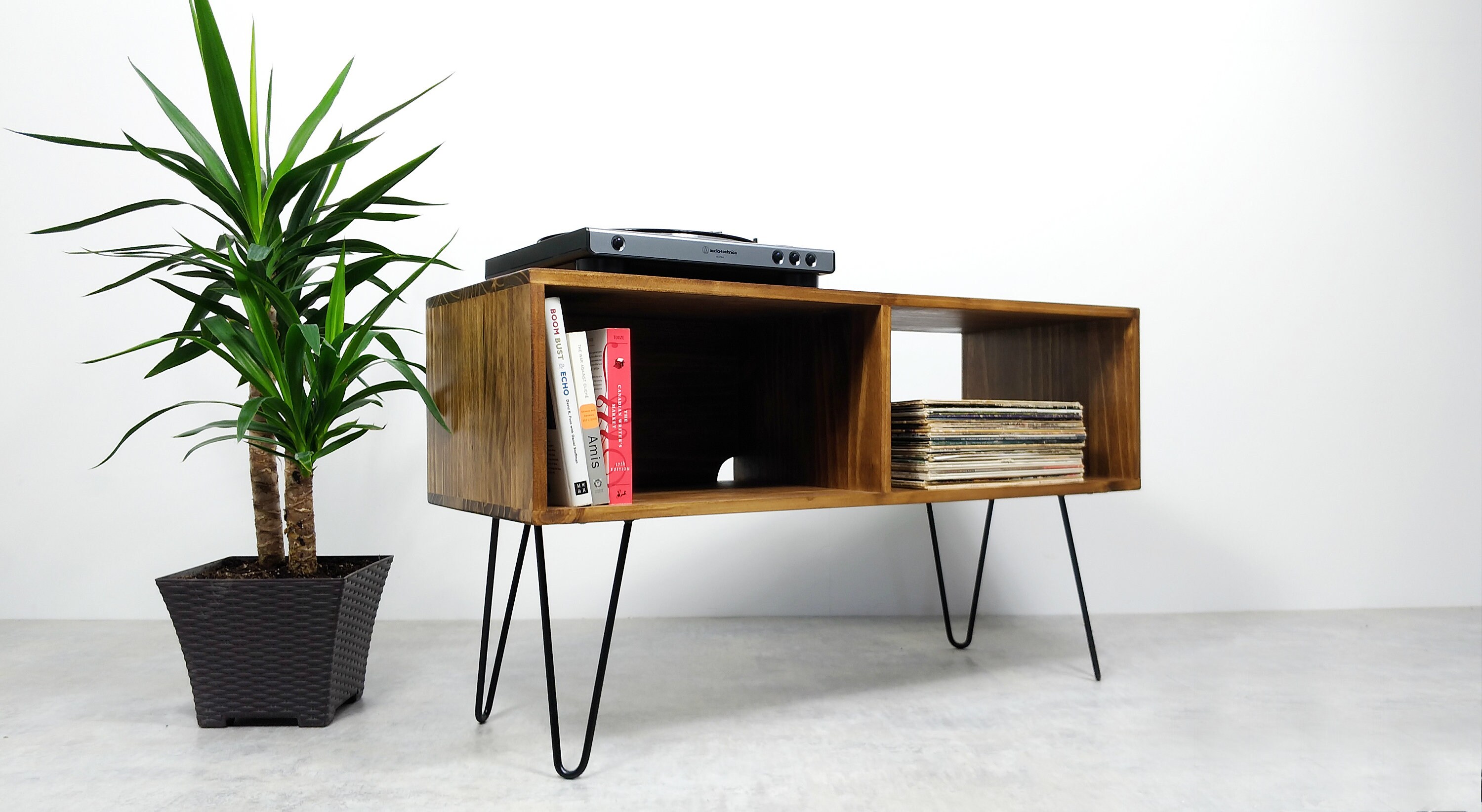 Media Console TV Console Side Console Hairpin Leg Etsy Canada