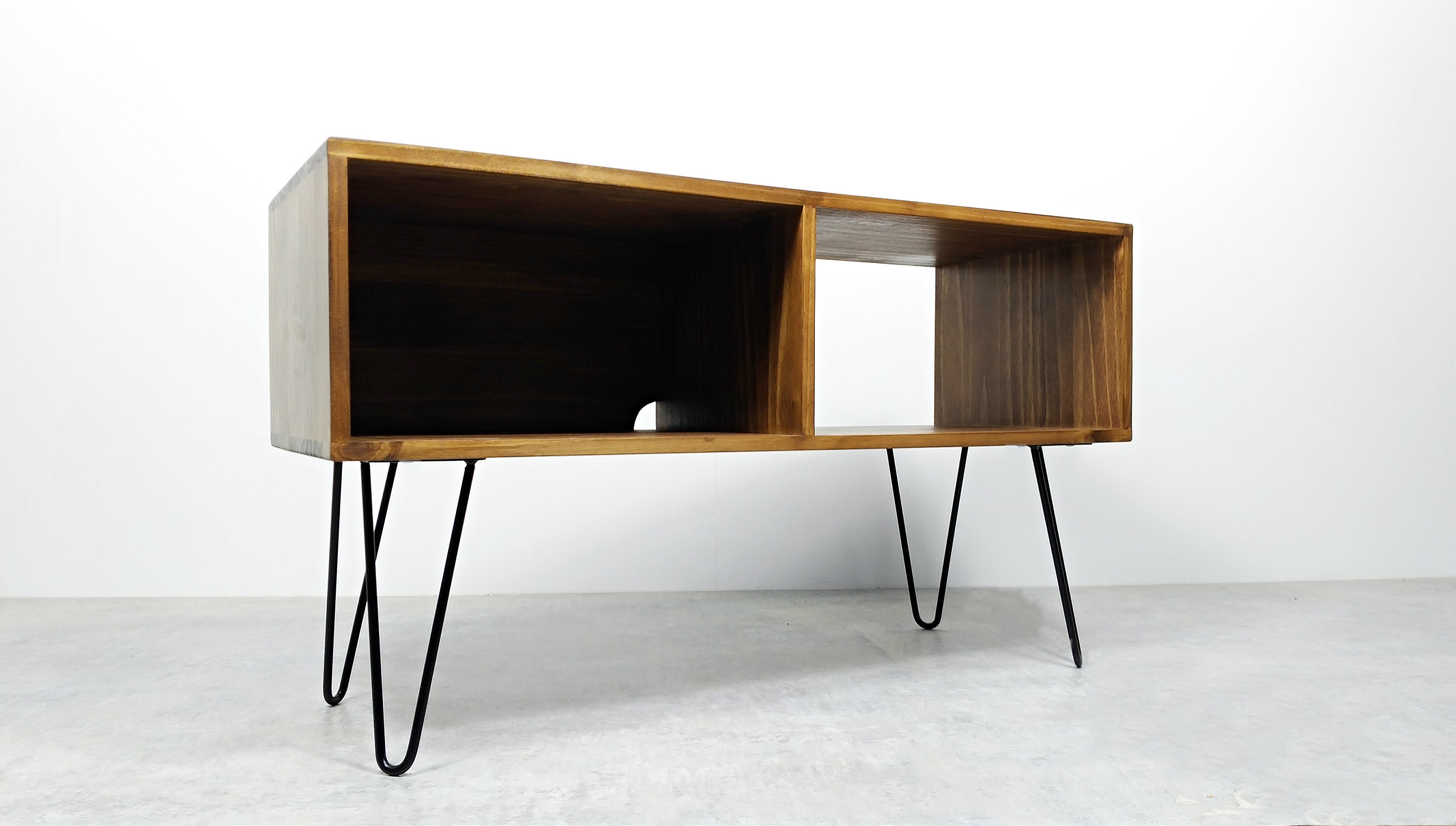 Media Console TV Console Side Console Hairpin Leg Etsy Canada