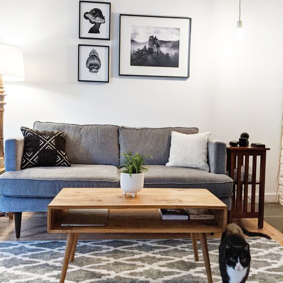 Mid Century Modern Coffee Table Minimalist Coffee Table Real