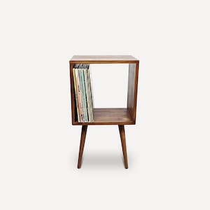 Mid Century Modern Console, Nightstand, Vinyl Record storage