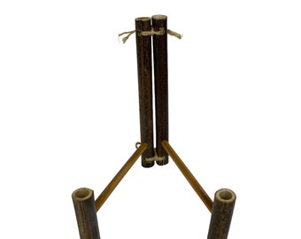 Handmade Bamboo stand/base for books, slabs, viewing china plates/ craftmanship