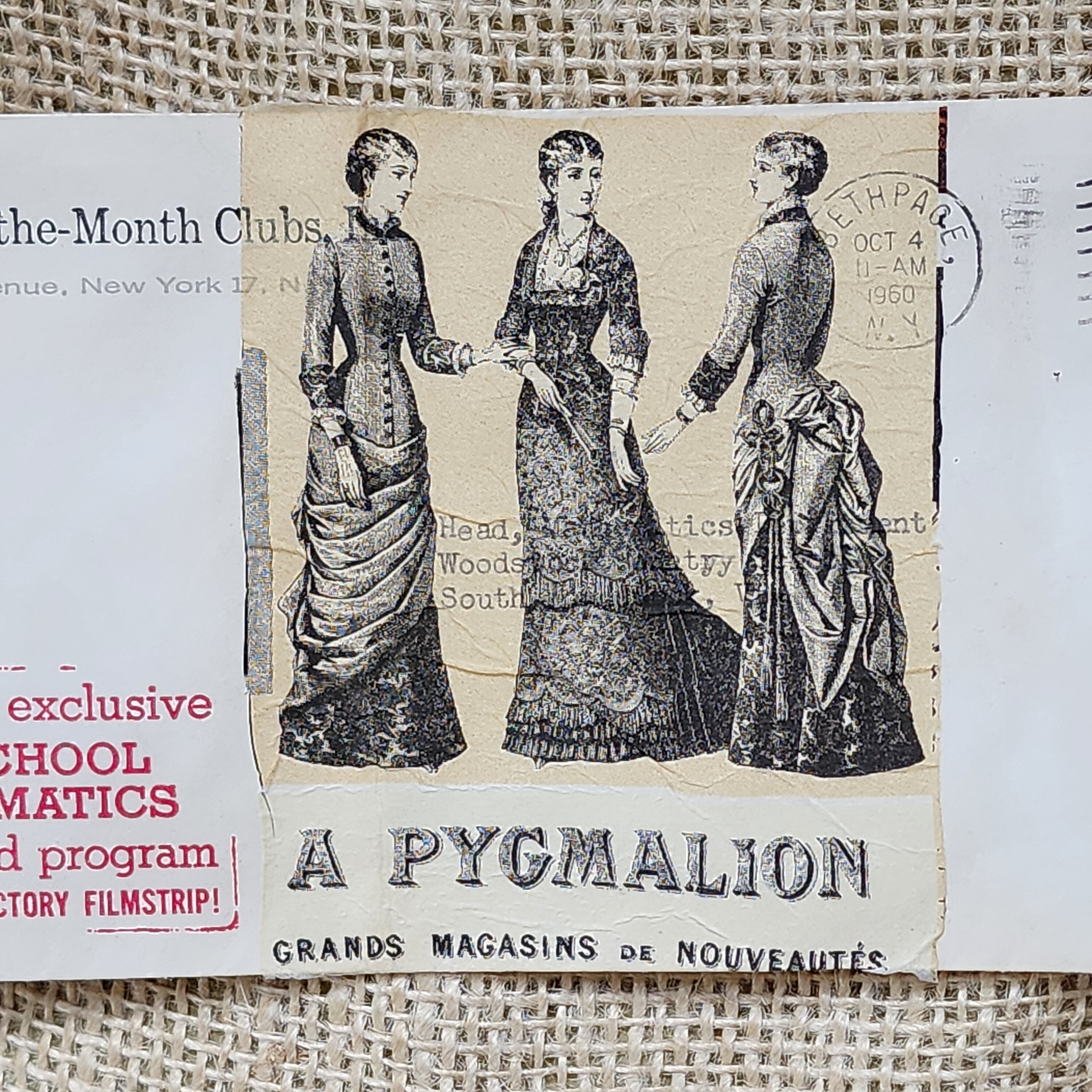 Vintage Decoupage Envelopes Etsy