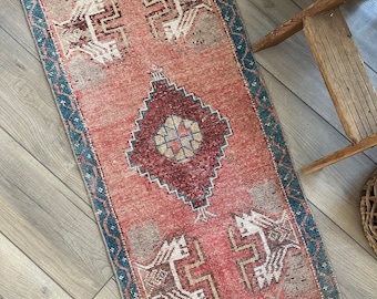 Pepper vintage Turkish rug