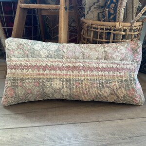 Sedona vintage Turkish rug pillow