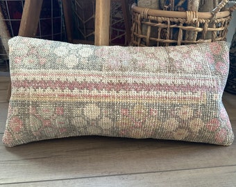 Sedona vintage Turkish rug pillow