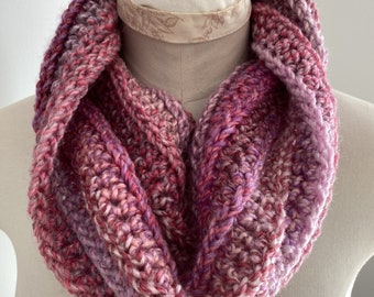 Pattern Crochet Neck Warmer Cowl Scarf | Easy Beginner Pattern | Quick Craft Stall Make | Digital PDF | Instant Download