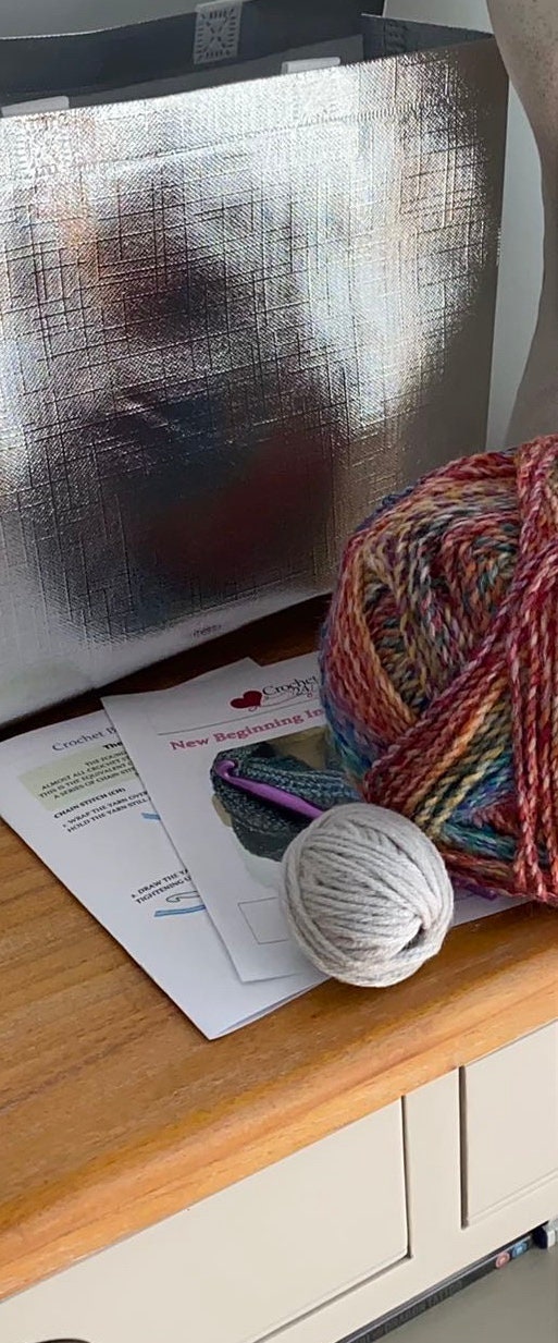 Kit Crochet New Beginning Infinity Scarf Cowl Kit Easy - Etsy UK
