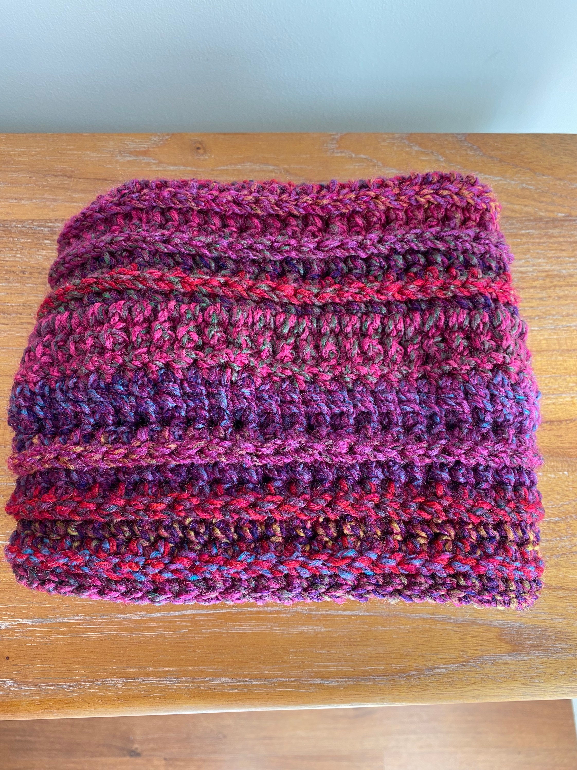 Kit Crochet New Beginning Infinity Scarf Cowl Kit | Easy Pattern ...