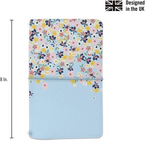 Carpe Diem Ditsy Floral Traveler&#39;s Notebook - A6 or Standard Size