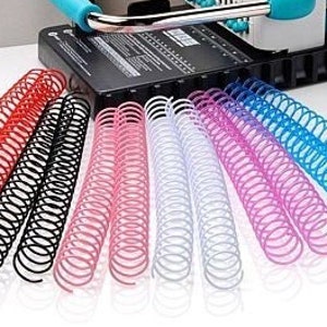 We R Memory Keepers Spiral Wires 4/Pkg 0.625X12&quot; - Choice of Colors