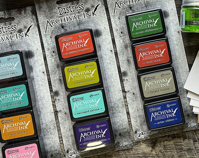 Distress Archival Ink Pads - Ranger Tim Holtz - Etsy
