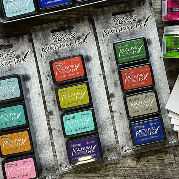 Distress Archival Ink Pads - Ranger Tim Holtz