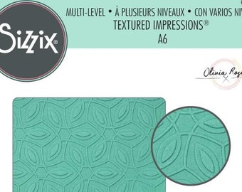 Sizzix 3D Texture Fades Embossing Folder - Wzór ozdobny autorstwa Olivii Rose 665749