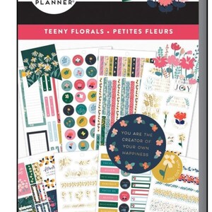 Teeny Florals Value Pack Stickers - MAMBI Happy Planner Stickers