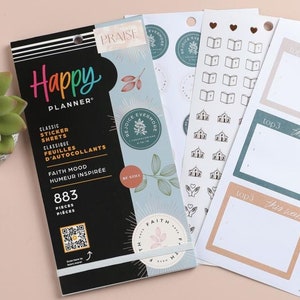 Faith Value Pack Stickers MAMBI Happy Planner Stickers - Etsy