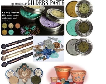 GILDERS® Paste Wax Finishes 30ml - Baroque Art