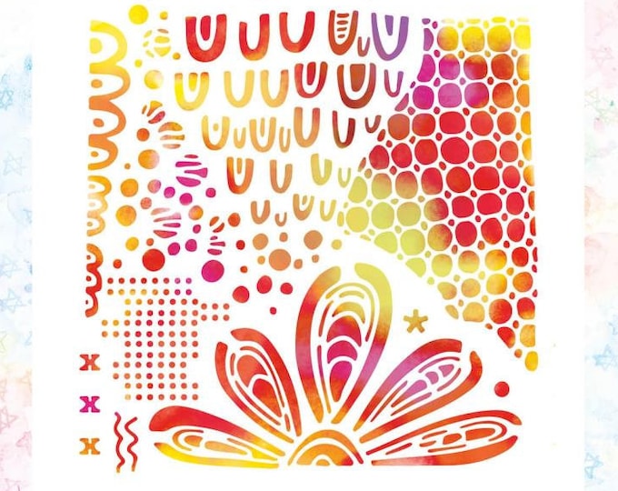 Art by Marlene Stencil Etsy