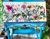 Prima Marketing Redesign Decoupage Decor Tissue Paper FUCHSIA 2 Sheets (19 X 30 ) 650148