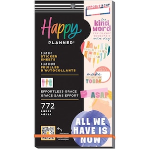 Effortless Grace Value Pack Stickers - MAMBI Happy Planner x GracePlace