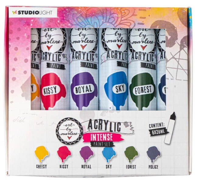 Art by Marlene Acrylic Paint Sets 28ml 6/pkg Choose From 5 Sets 