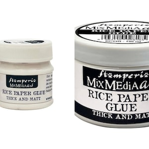 Colle pour papier de riz mate Stamperia 50 ml ou 150 ml