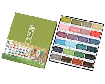 Kuretake Gansai Tambi Art Nouveau Water Colours -24 Color Set