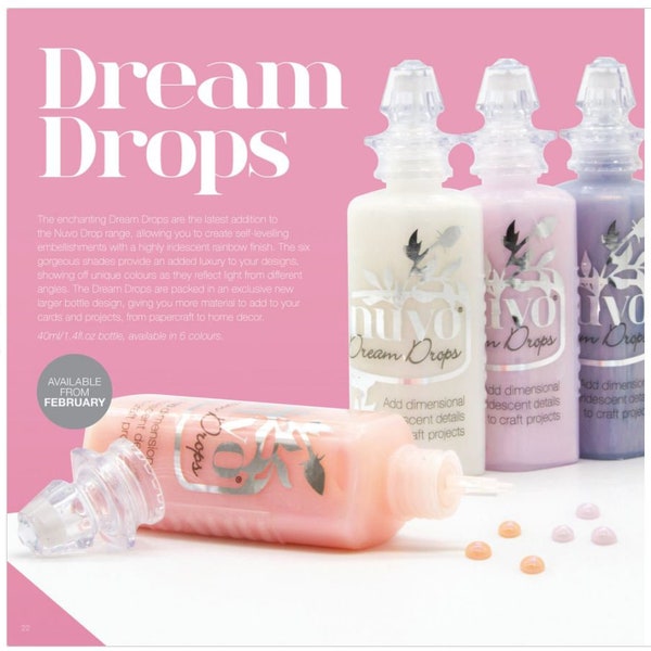 Nuvo Dream Drops by Tonic Studios - Various Colors