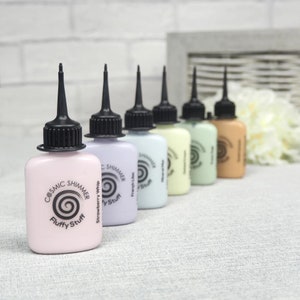 Set of 6 Creative Expressions Cosmic Shimmer Fluffy Stuff 30ml