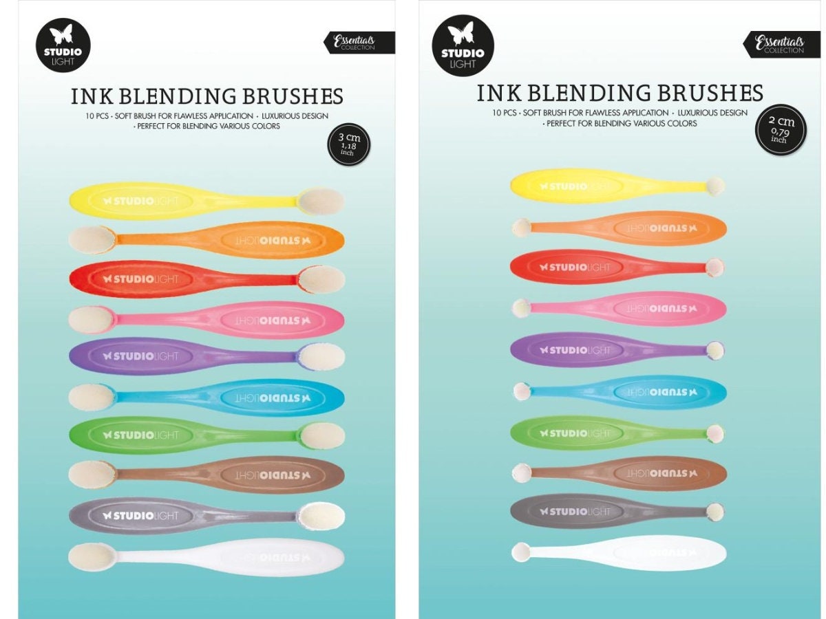Studio Light Ink Blending Brushes 10/pkg 20mm or 10mm 