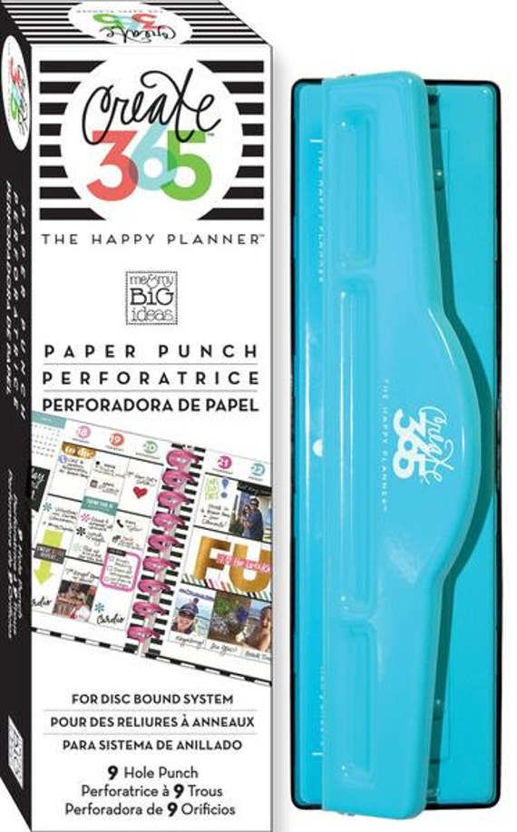 Disc Planner Hole Punch and Compatible with Happy Planner!