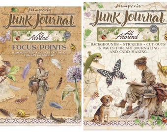 Stamperia All Around Junk Journal SBJK20, Focus Points SBJKS02