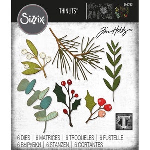 Sizzix Thinlits Dies By Tim Holtz 3/Pkg - Festive Gatherings 666333