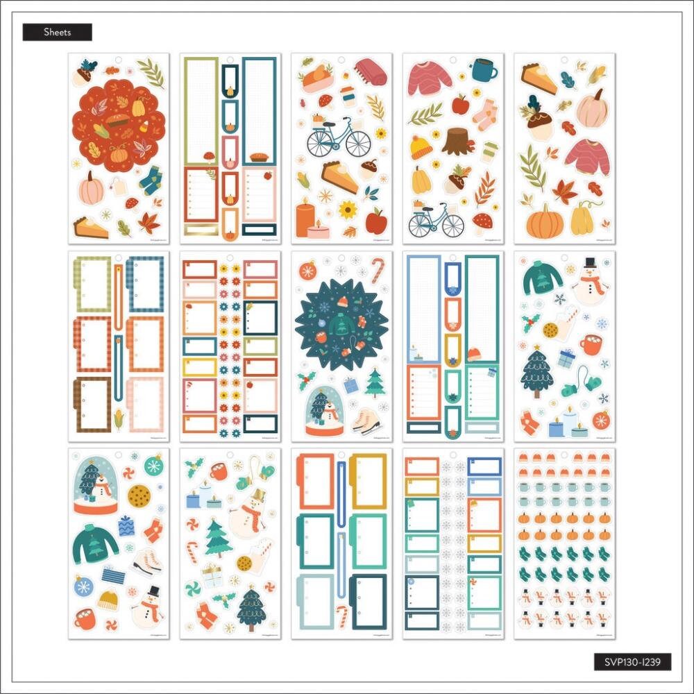 Seasonal Classics Sticker Value Pack - MAMBI Happy Planner Stickers - Etsy