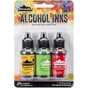 Alcohol Inks - Set of 3 by Ranger