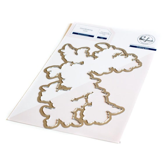 Pinkfresh Studio クリアスタンプとレイヤードステンシル - Blooming