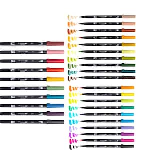 Choice of Tombow Dual Brush Pen Set of 10 - Seventies, Eighties, and Nineties