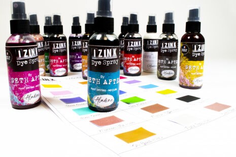 New Product! IZINK Aladine Seth Apter Dye Spray 80ml