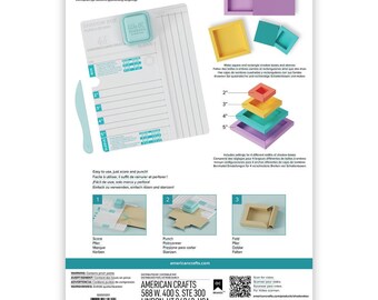 We R Makers パンチボード - シャドーボックス - Etsy 日本