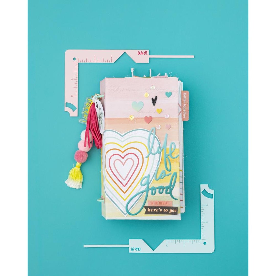 We R Memory Keepers Book Cover Guide Mint or Pink - Etsy