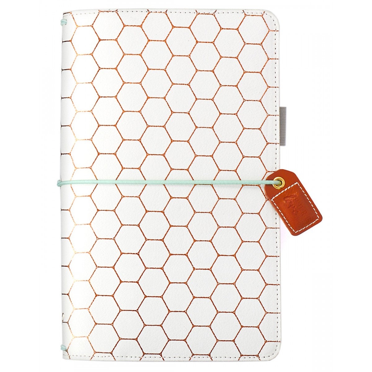 Carnet de voyage standard - Webster Pages couleur Crush - hexagone en cuivre Carnet de Pages voyage standard - Webster Pages de couleur Crush - hexagone en cuivre 5ee9cf
