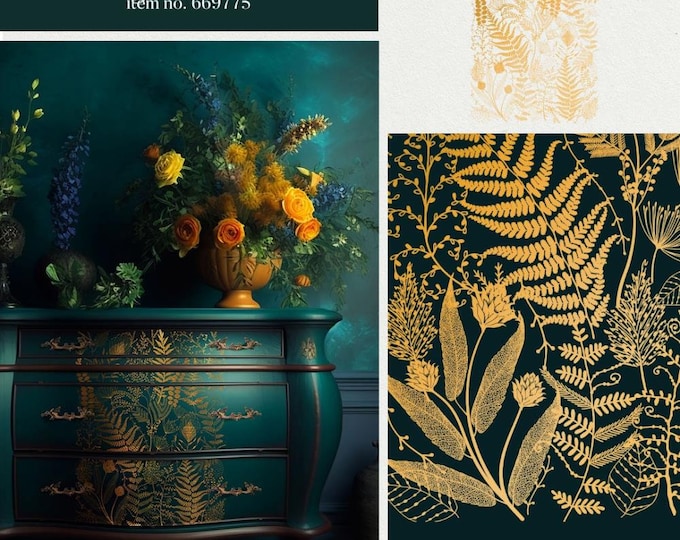 Redesign with Prima Transfers® – Kacha – Gold Foil – Growth - De