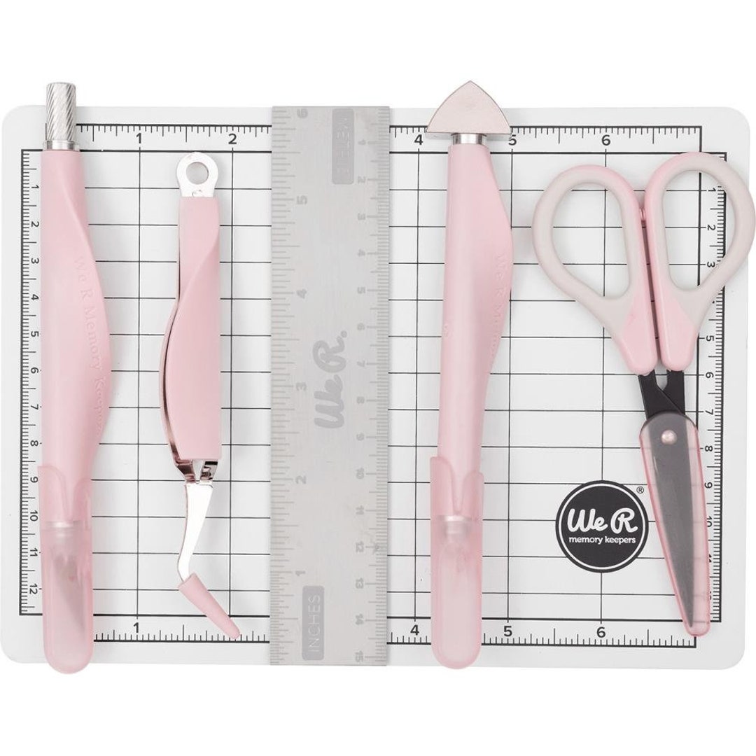 We R Memory Keepers Mini Tool Kit - Pink - Etsy