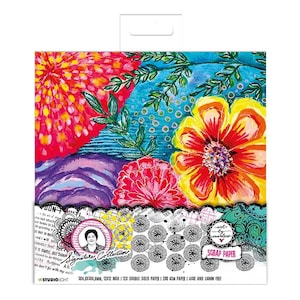 Conjunto de papel de sucata da coleção Art By Marlene Signature 12/pacote
