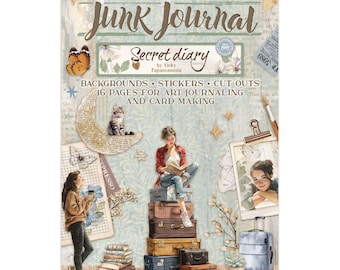 Stamperia Secret Diary Junk Journal SBJK15