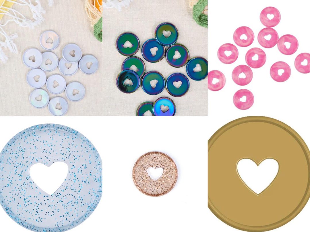 Medium Plastic Expander Discs - Choice of Colors - Happy Planner 11 ...