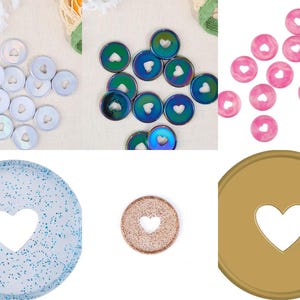 Medium Plastic Expander Discs - Choice of Colors - Happy Planner 11 each Pack