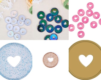 Medium Plastic Expander Discs - Choice of Colors - Happy Planner 11 each Pack