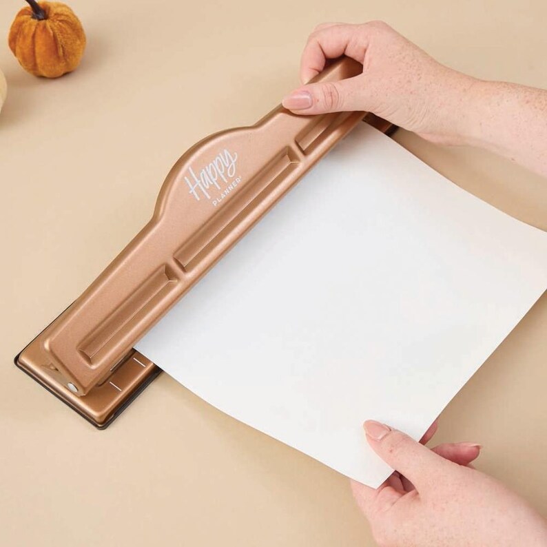 Big Happy Planner Punch MAMBI Gold, Rose Gold, Copper, Print, or Pink