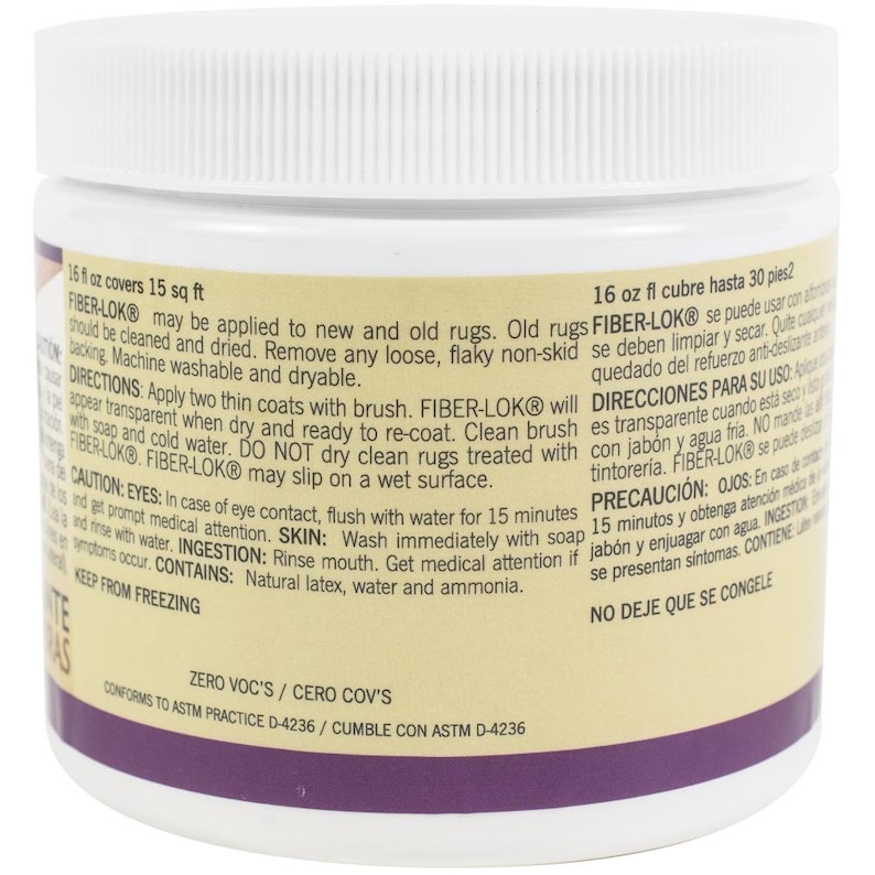 Environmental Fiberlok Nonskid Rug Backing 16oz Etsy