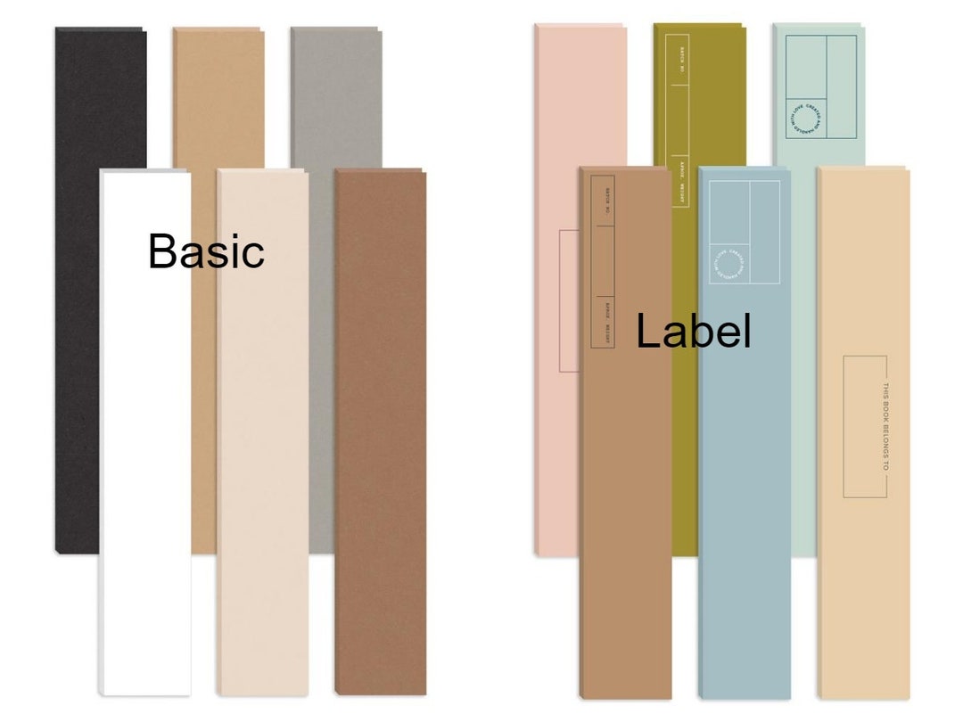 We R Makers 60000865 – Set 6 Dorsali Termiche Floreali Per Rilegatura Cinch – 4,8x30,5x0,65 Cm